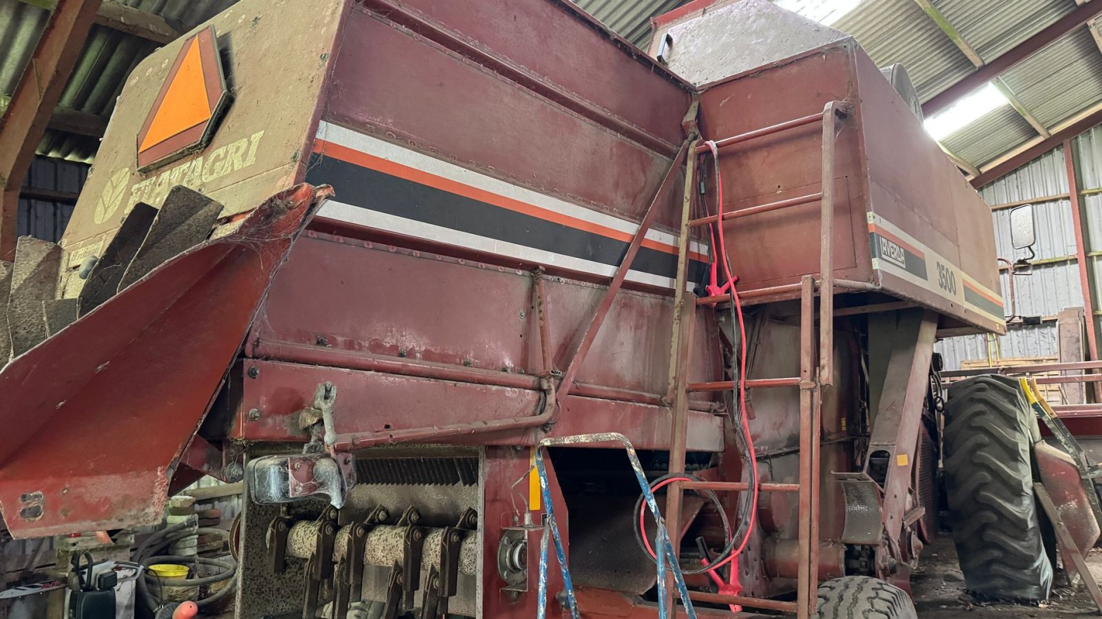 Mähdrescher of the type Laverda 3500, Gebrauchtmaschine in Hadsten (Picture 4)