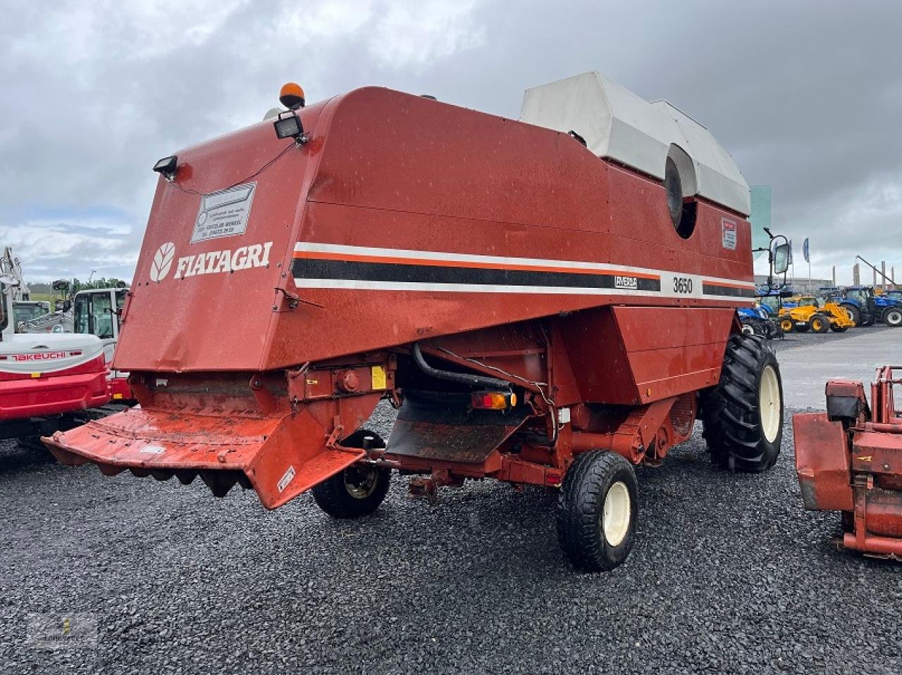 Mähdrescher des Typs Laverda 3650, Gebrauchtmaschine in Neuhof - Dorfborn (Bild 4)