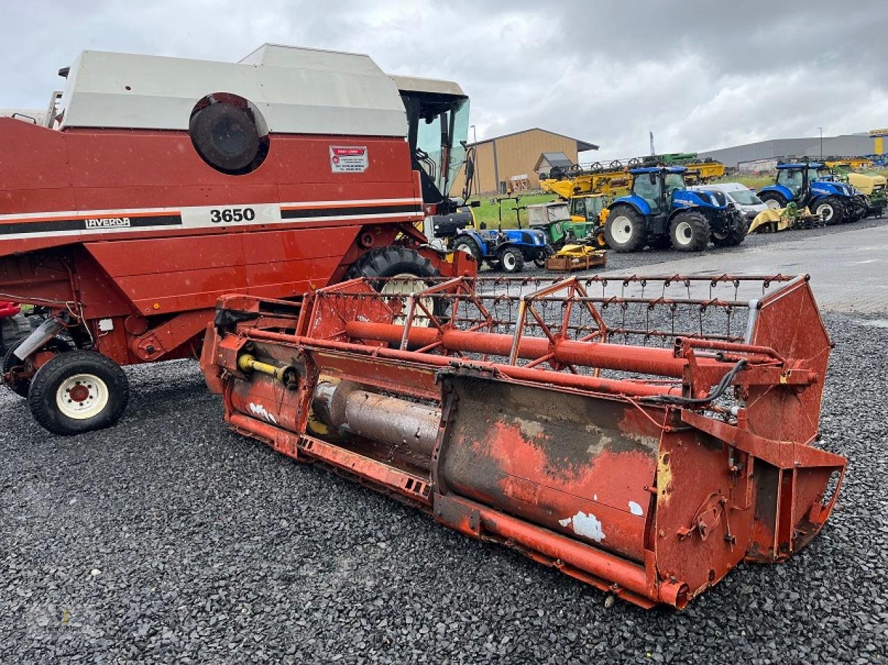 Mähdrescher des Typs Laverda 3650, Gebrauchtmaschine in Neuhof - Dorfborn (Bild 8)