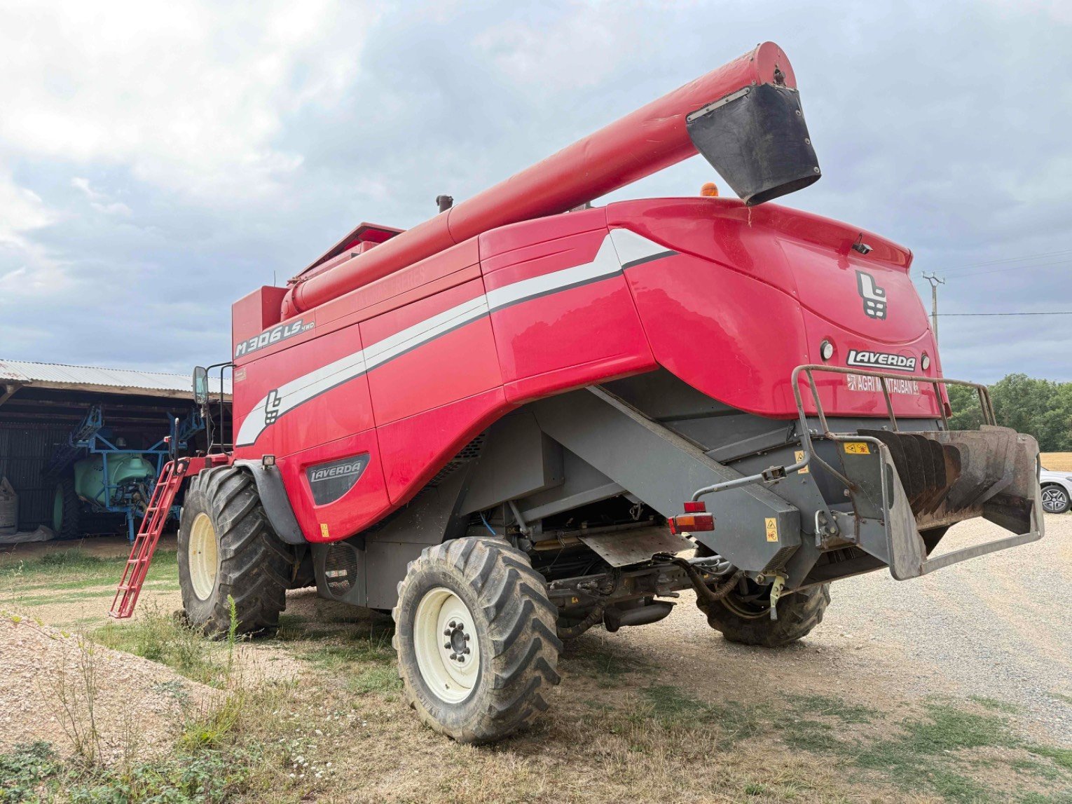 Mähdrescher typu Laverda M 306 LS  4RM, Gebrauchtmaschine v L'Isle-en-Dodon (Obrázek 3)