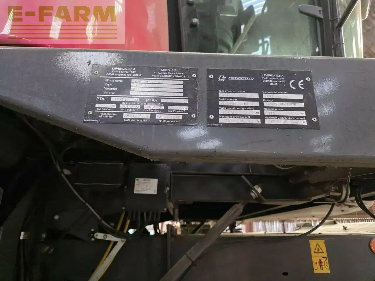 Mähdrescher typu Laverda m 410 lc advanced pl, Gebrauchtmaschine v CHAUVONCOURT (Obrázek 8)