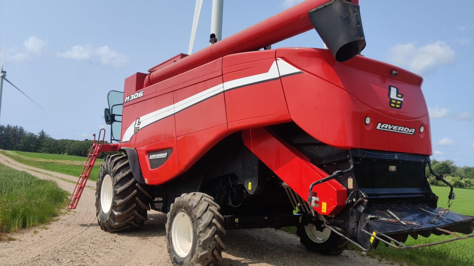 Mähdrescher des Typs Laverda M306 LAVERDA M306, Gebrauchtmaschine in Skive (Bild 4)