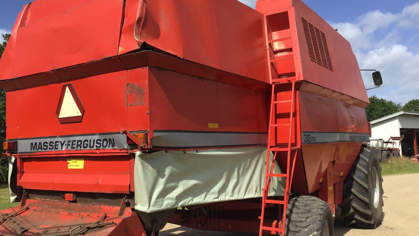 Mähdrescher del tipo Massey Ferguson 38 DV II, Gebrauchtmaschine In Bording (Immagine 4)