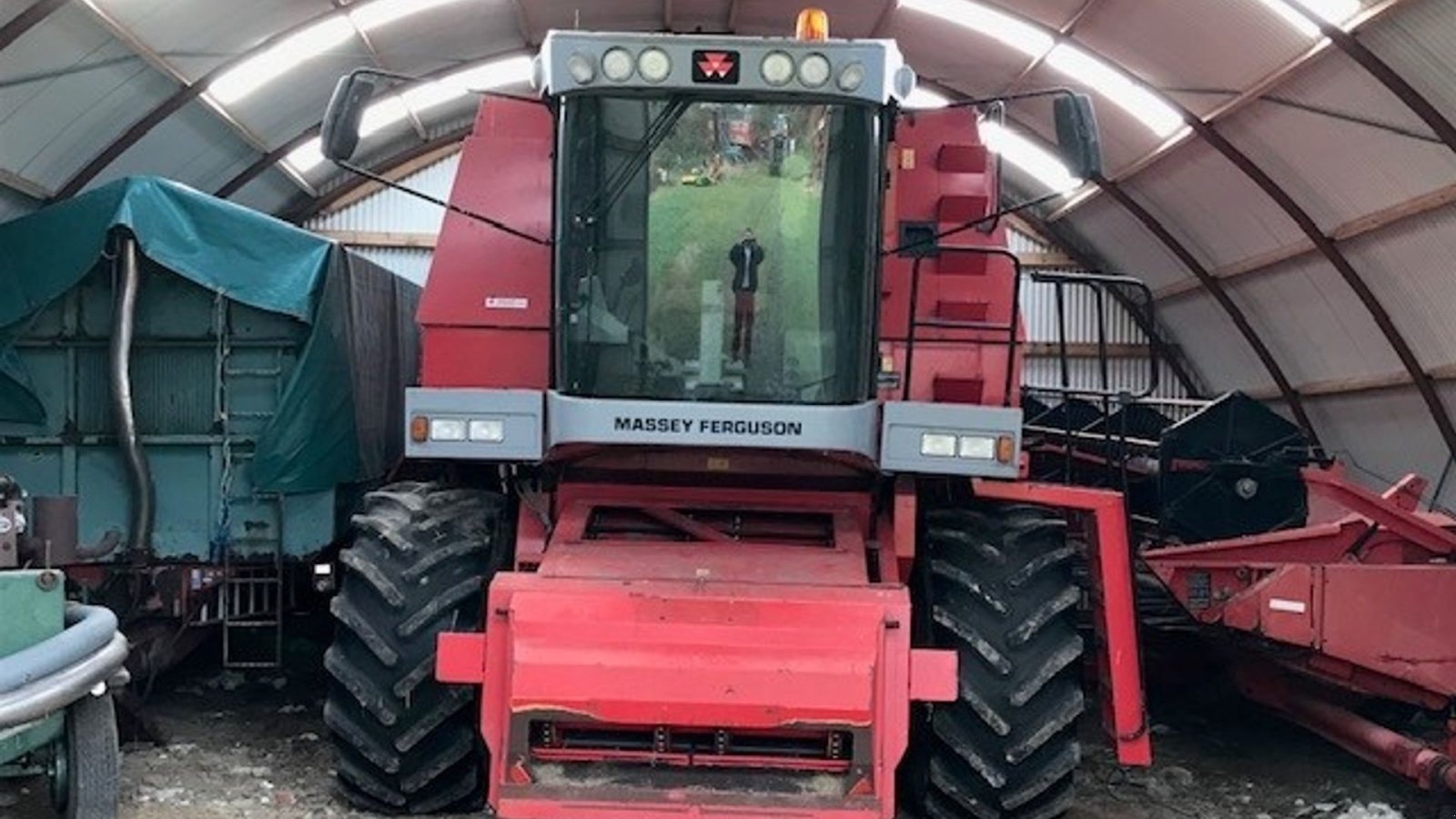 Mähdrescher des Typs Massey Ferguson 40 RS 20f.PF DVII, Gebrauchtmaschine in Ringe (Bild 2)