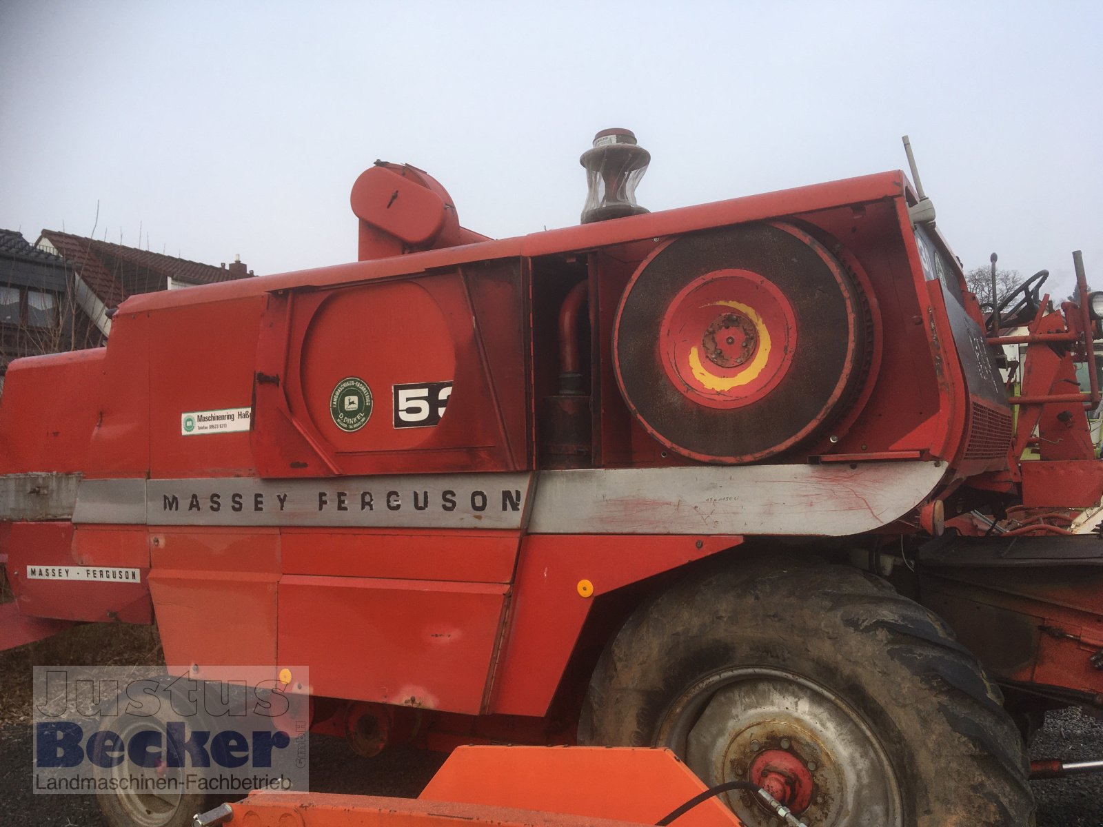 Mähdrescher of the type Massey Ferguson 530, Gebrauchtmaschine in Weimar-Niederwalgern (Picture 2)