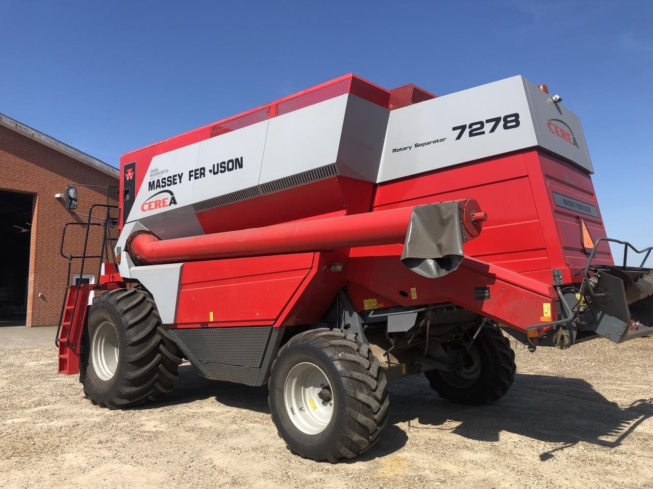 Mähdrescher Türe ait Massey Ferguson 7278 CEREA, Gebrauchtmaschine içinde Videbæk (resim 4)