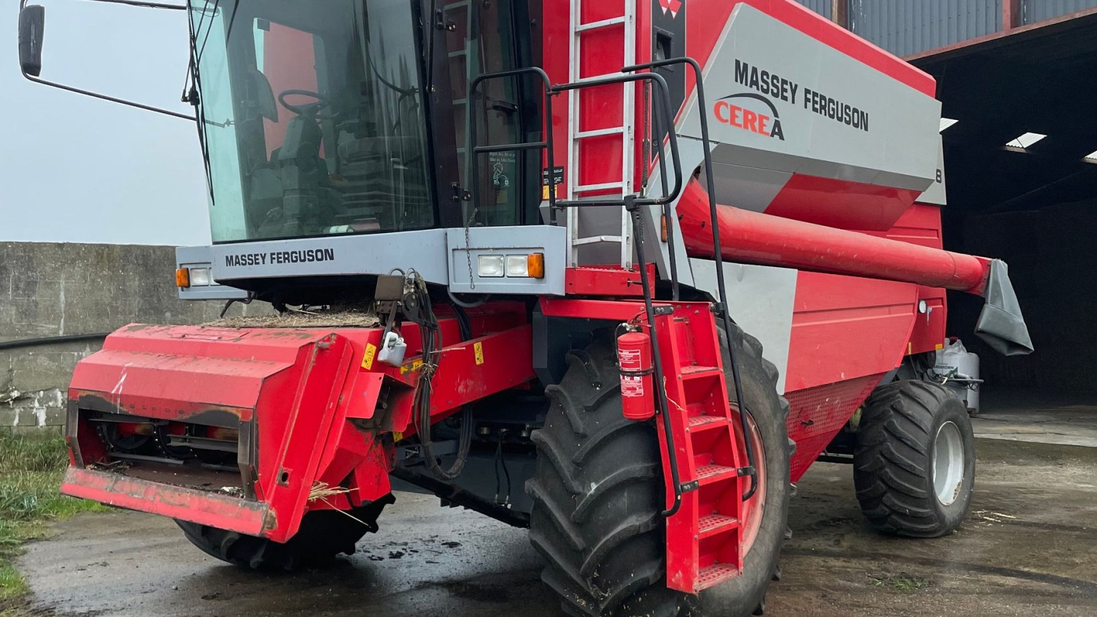 Mähdrescher Türe ait Massey Ferguson 7278 Cerea, Gebrauchtmaschine içinde Haderslev (resim 2)
