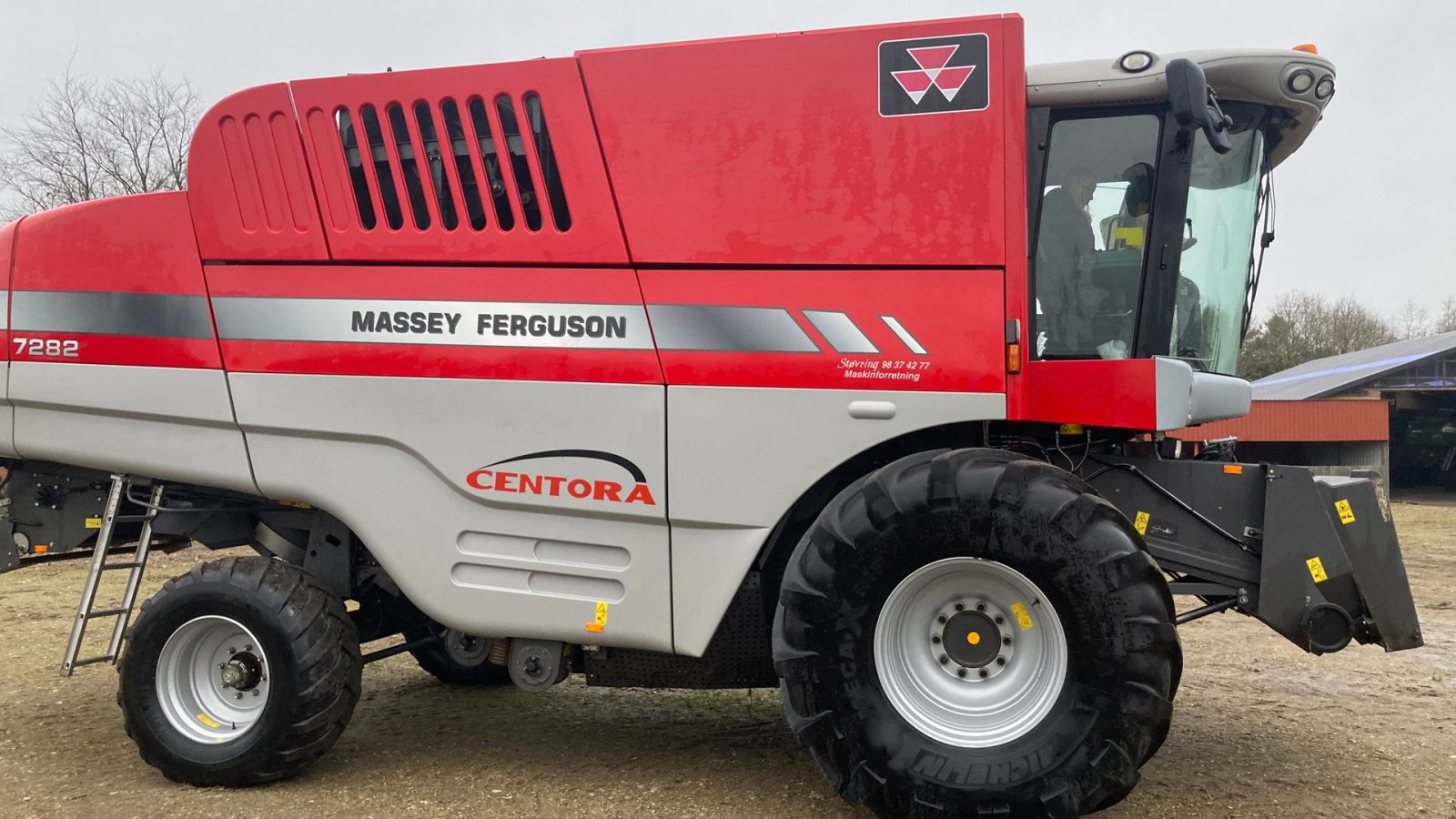 Mähdrescher des Typs Massey Ferguson 7282 Centora, Gebrauchtmaschine in Skive (Bild 5)