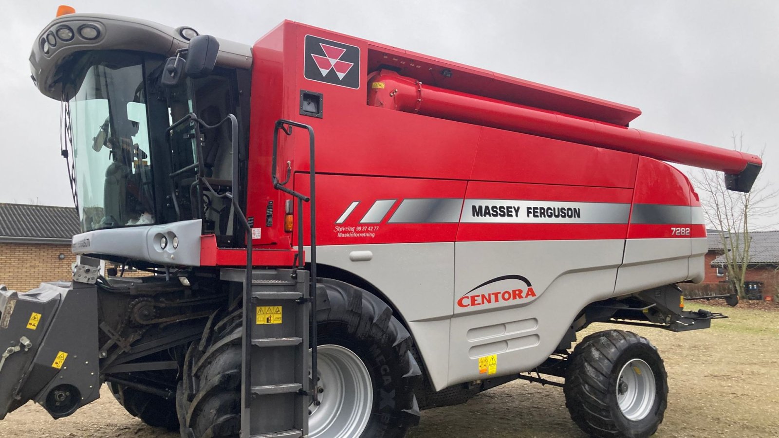 Mähdrescher des Typs Massey Ferguson 7282 Centora, Gebrauchtmaschine in Skive (Bild 1)