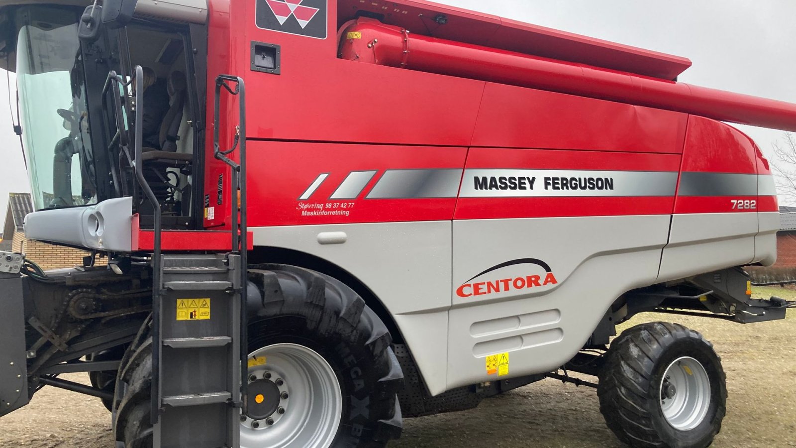 Mähdrescher typu Massey Ferguson 7282 Centora, Gebrauchtmaschine w Skive (Zdjęcie 2)