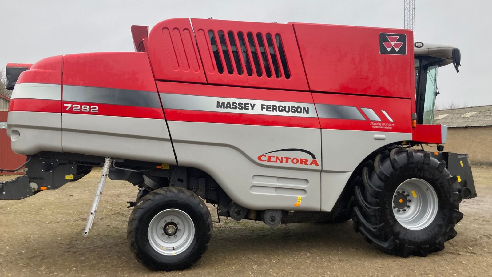 Mähdrescher typu Massey Ferguson 7282 Centora, Gebrauchtmaschine w Skive (Zdjęcie 4)