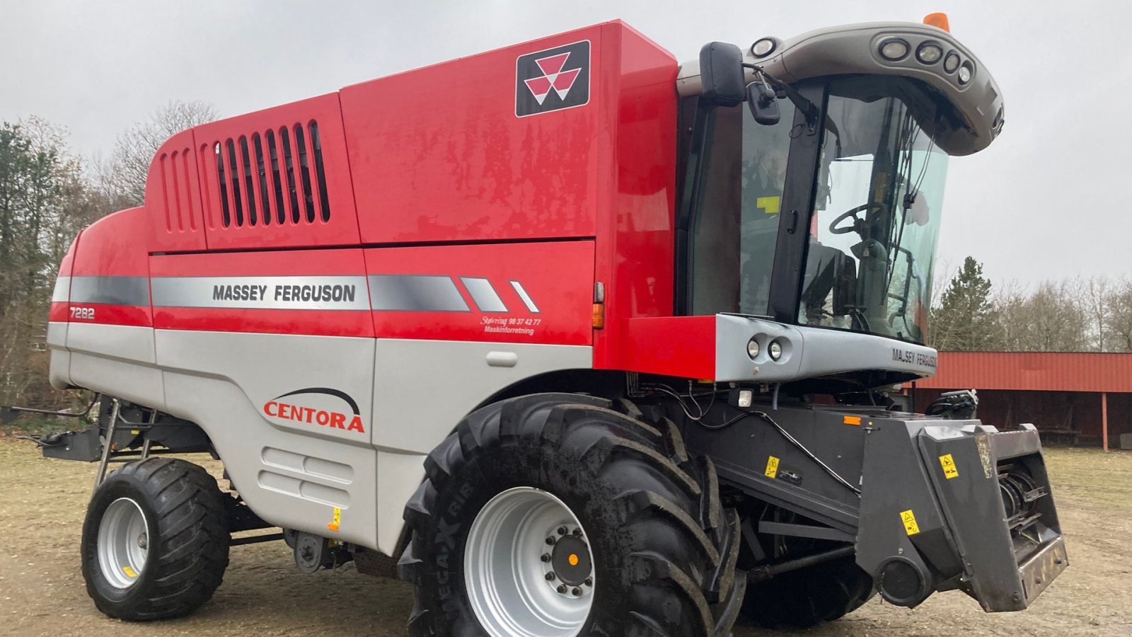 Mähdrescher typu Massey Ferguson 7282 Centora, Gebrauchtmaschine w Skive (Zdjęcie 3)