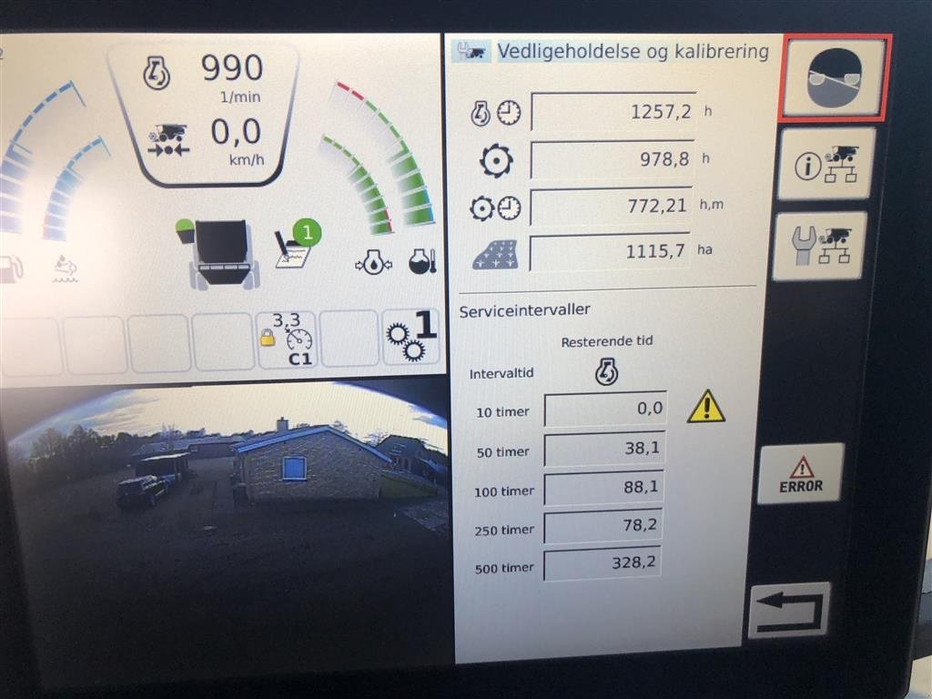 Mähdrescher Türe ait Massey Ferguson 7360 BETA I FENDT 5275C PL, Gebrauchtmaschine içinde Skive (resim 9)