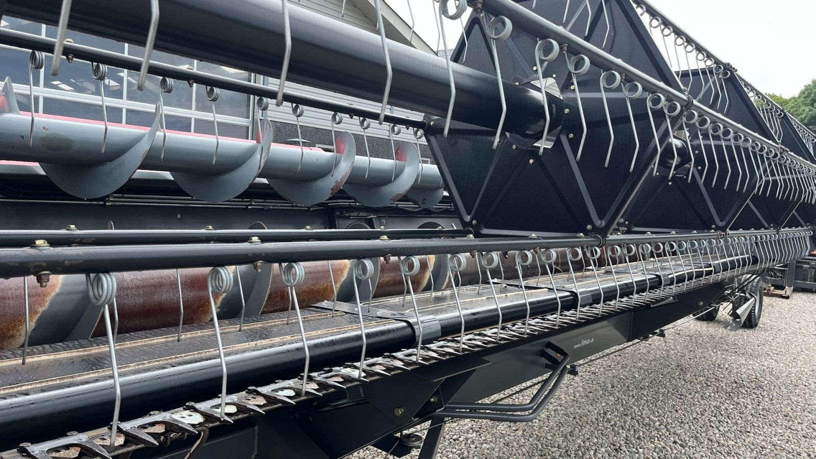 Mähdrescher of the type Massey Ferguson 7370 BETA. Gårdmaskine med kun 1080 motortimer. Med 22fod powerflov skærebord, Gebrauchtmaschine in Lintrup (Picture 20)