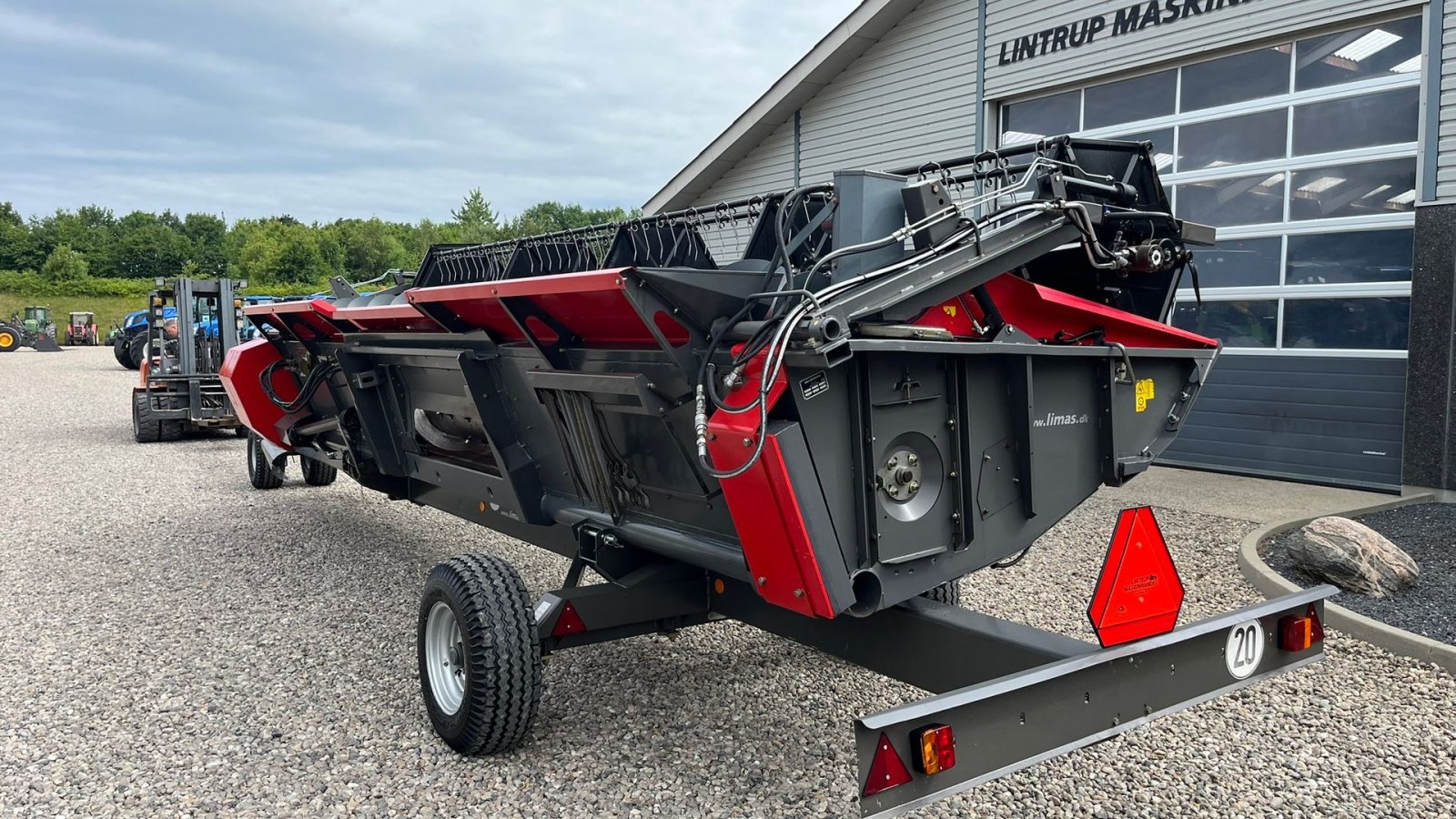 Mähdrescher of the type Massey Ferguson 7370 BETA. Gårdmaskine med kun 1080 motortimer. Med 22fod powerflov skærebord, Gebrauchtmaschine in Lintrup (Picture 23)