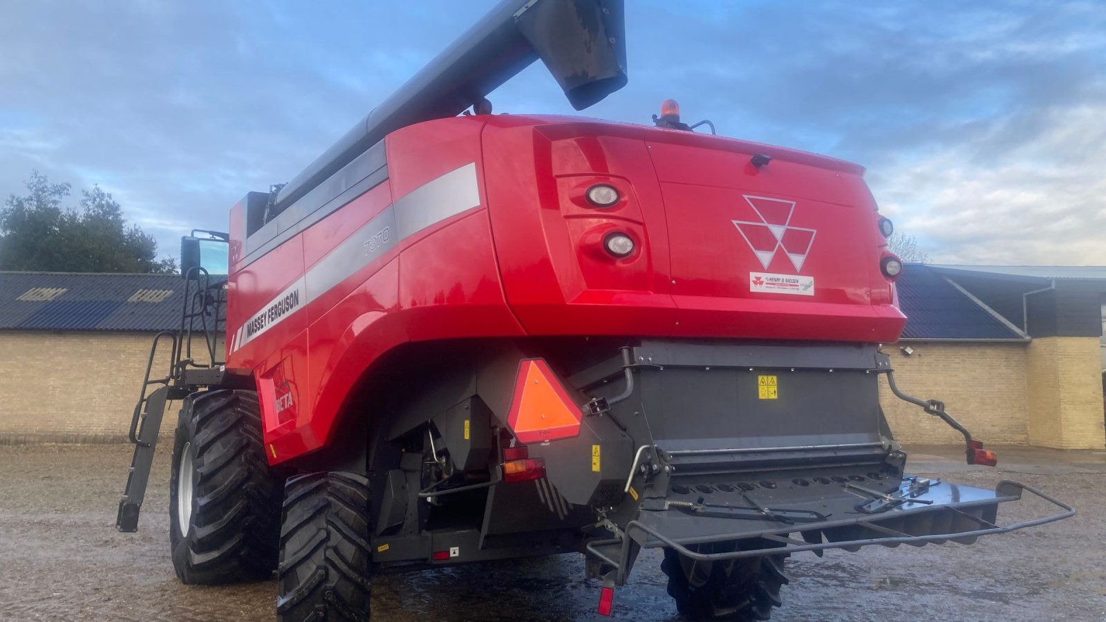 Mähdrescher del tipo Massey Ferguson 7370 Beta, Gebrauchtmaschine In Skive (Immagine 7)
