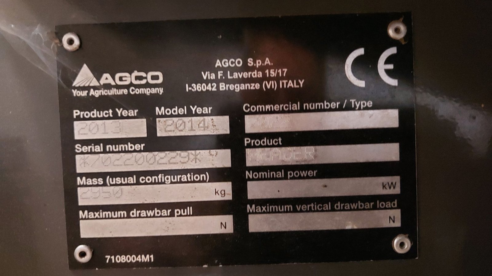 Mähdrescher of the type Massey Ferguson 7370 Beta, Gebrauchtmaschine in Nykøbing M (Picture 13)