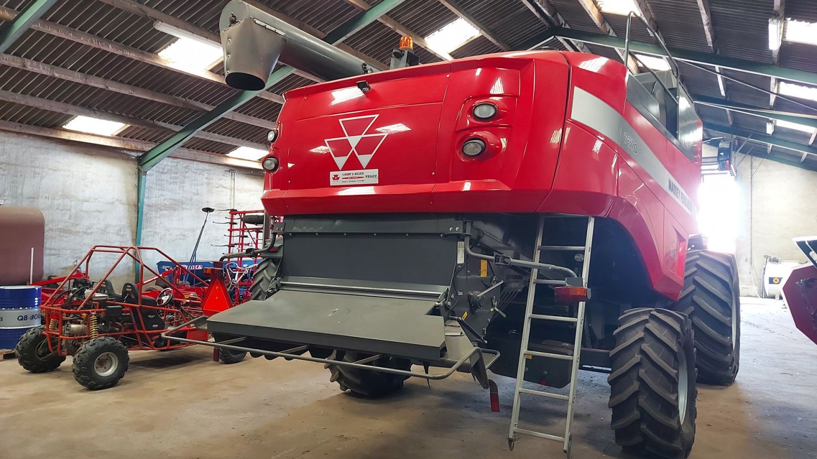 Mähdrescher of the type Massey Ferguson 7370 Beta, Gebrauchtmaschine in Nykøbing M (Picture 8)