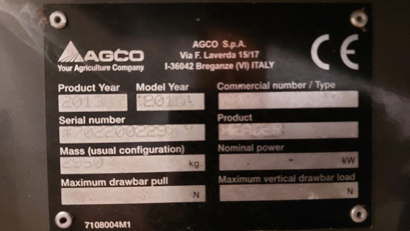 Mähdrescher of the type Massey Ferguson 7370 Beta, Gebrauchtmaschine in Nykøbing M (Picture 12)