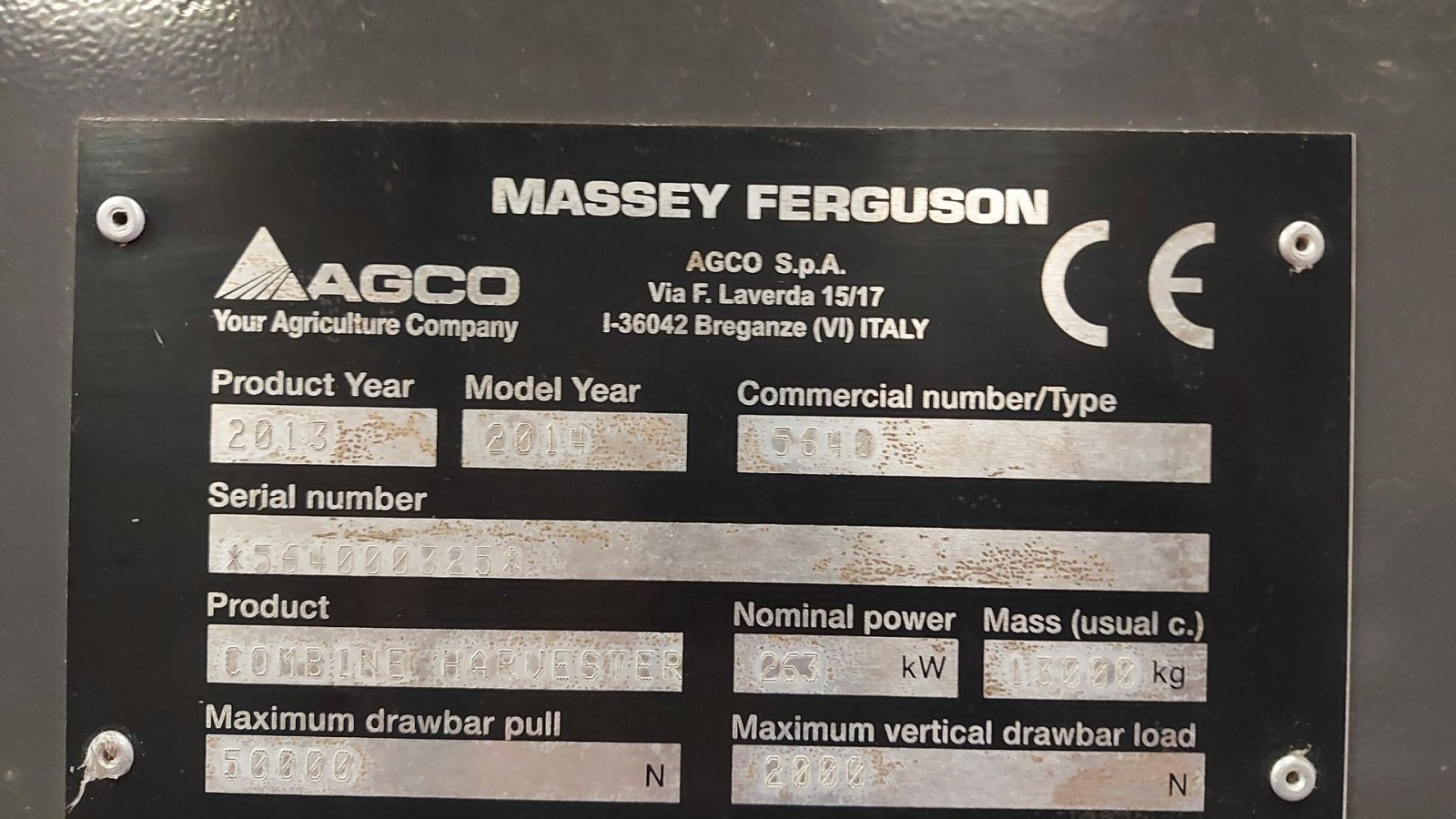 Mähdrescher of the type Massey Ferguson 7370 Beta, Gebrauchtmaschine in Nykøbing M (Picture 2)