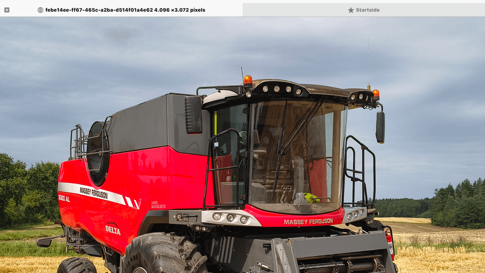 Mähdrescher typu Massey Ferguson 7382 KØBES, Gebrauchtmaschine v Skive (Obrázek 2)