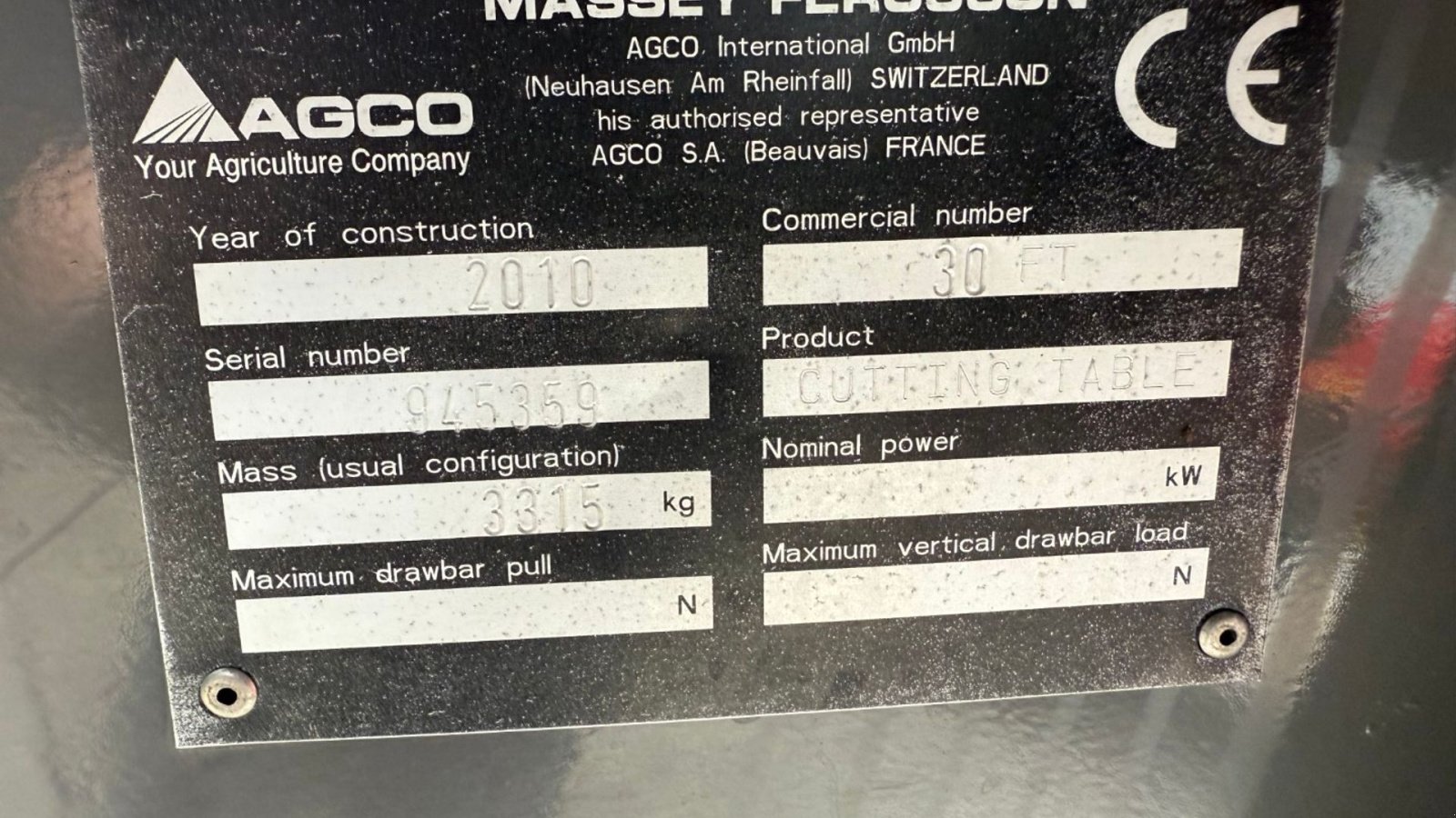 Mähdrescher typu Massey Ferguson 9280 DELTA HYBRID 4WD-30 FODS, Gebrauchtmaschine v Hadsten (Obrázek 25)