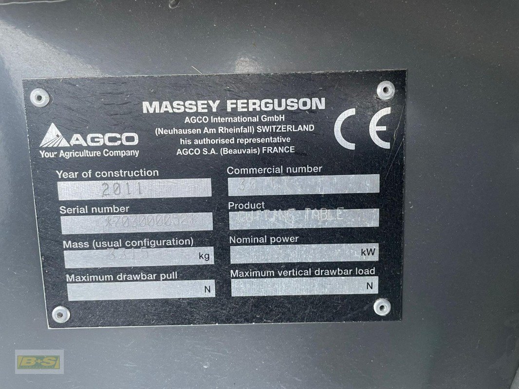 Mähdrescher des Typs Massey Ferguson 9280, Gebrauchtmaschine in Neustadt Dosse (Bild 23)