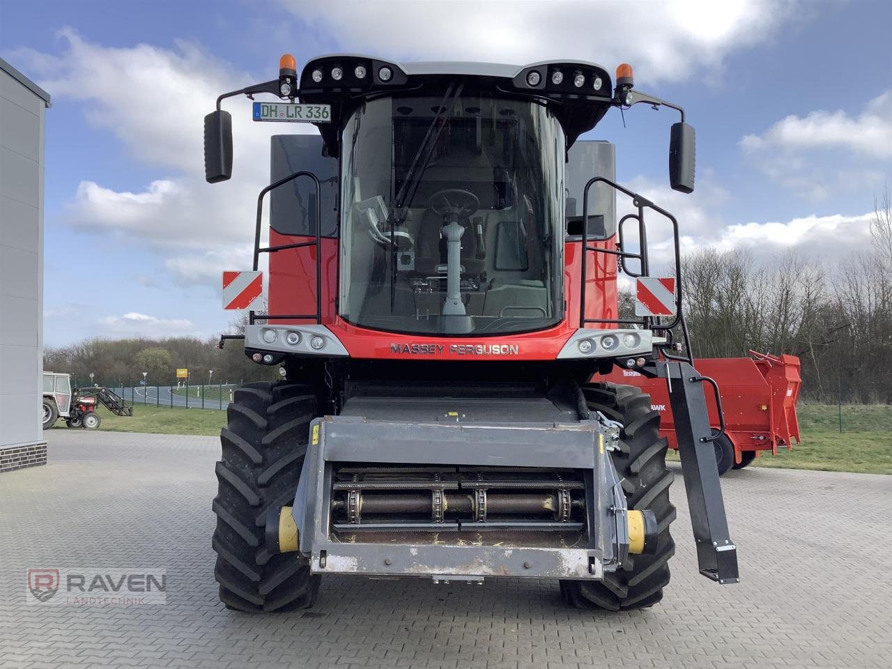 Mähdrescher Türe ait Massey Ferguson 9380 Delta Fendt 9490 X, Mietmaschine içinde Sulingen (resim 4)