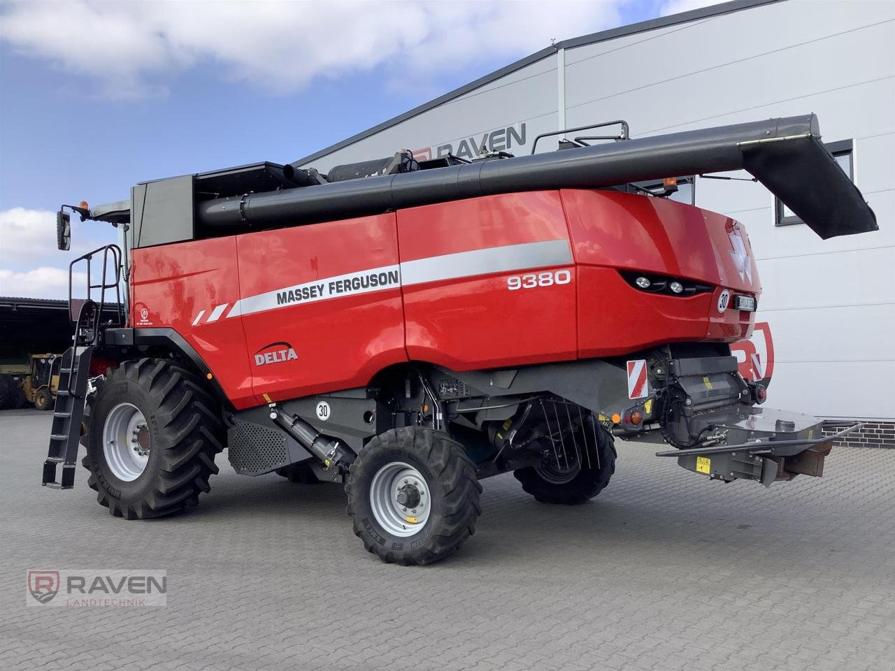 Mähdrescher Türe ait Massey Ferguson 9380 Delta Fendt 9490 X, Mietmaschine içinde Sulingen (resim 7)
