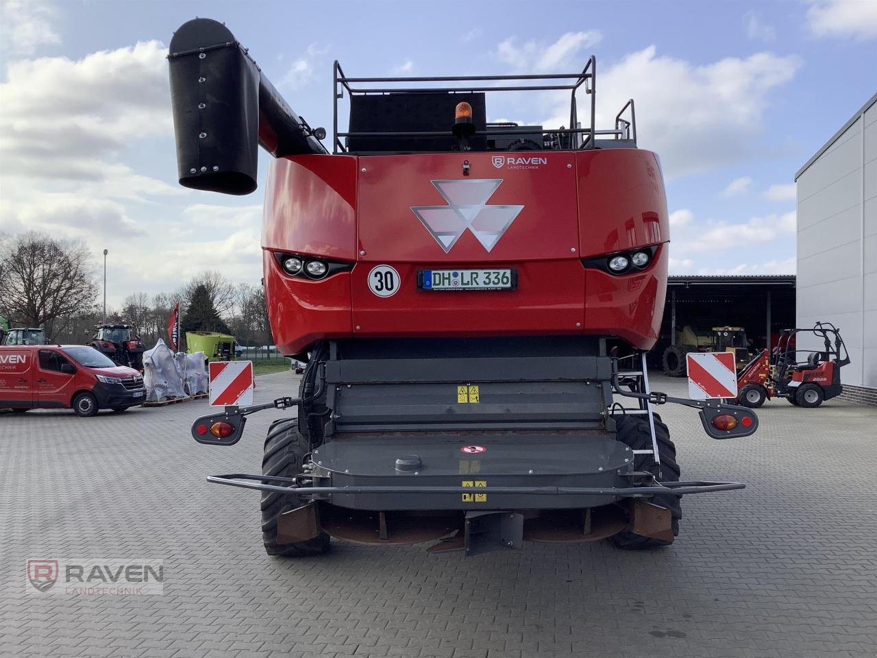Mähdrescher Türe ait Massey Ferguson 9380 Delta Fendt 9490 X, Mietmaschine içinde Sulingen (resim 8)