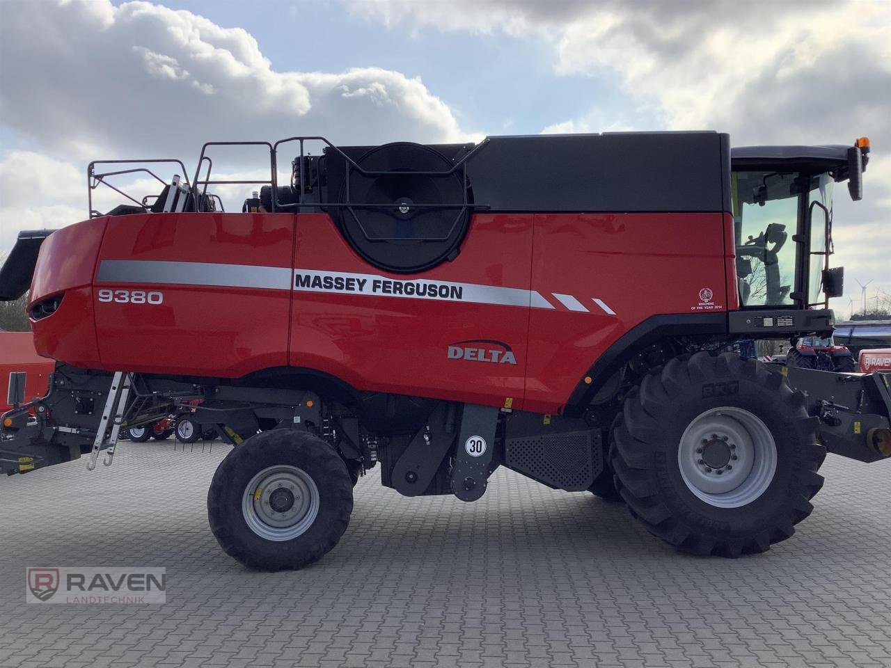 Mähdrescher Türe ait Massey Ferguson 9380 Delta Fendt 9490 X, Mietmaschine içinde Sulingen (resim 10)