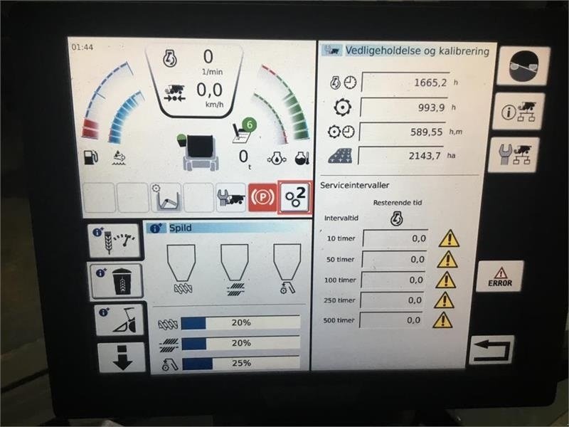 Mähdrescher Türe ait Massey Ferguson 9380 Delta Hybrid GII Powerflov 10,5m., Gebrauchtmaschine içinde Mern (resim 5)