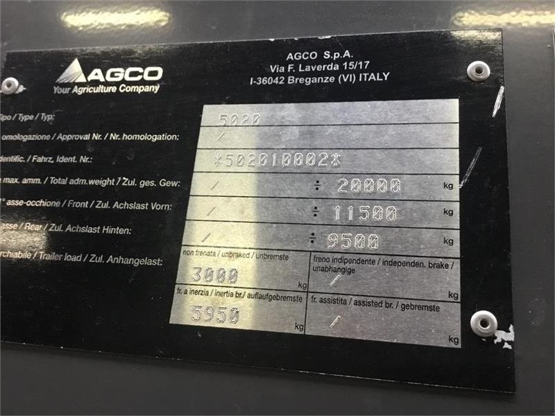 Mähdrescher Türe ait Massey Ferguson 9380 Delta Hybrid GII Powerflov 10,5m., Gebrauchtmaschine içinde Mern (resim 11)