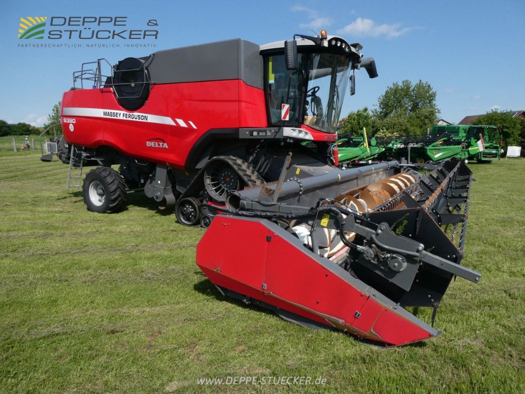 Mähdrescher of the type Massey Ferguson 9380 Delta HYBRID mit SW+SWW, Gebrauchtmaschine in Lauterberg/Barbis (Picture 11)