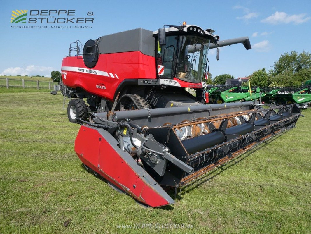 Mähdrescher of the type Massey Ferguson 9380 Delta HYBRID mit SW+SWW, Gebrauchtmaschine in Lauterberg/Barbis (Picture 12)