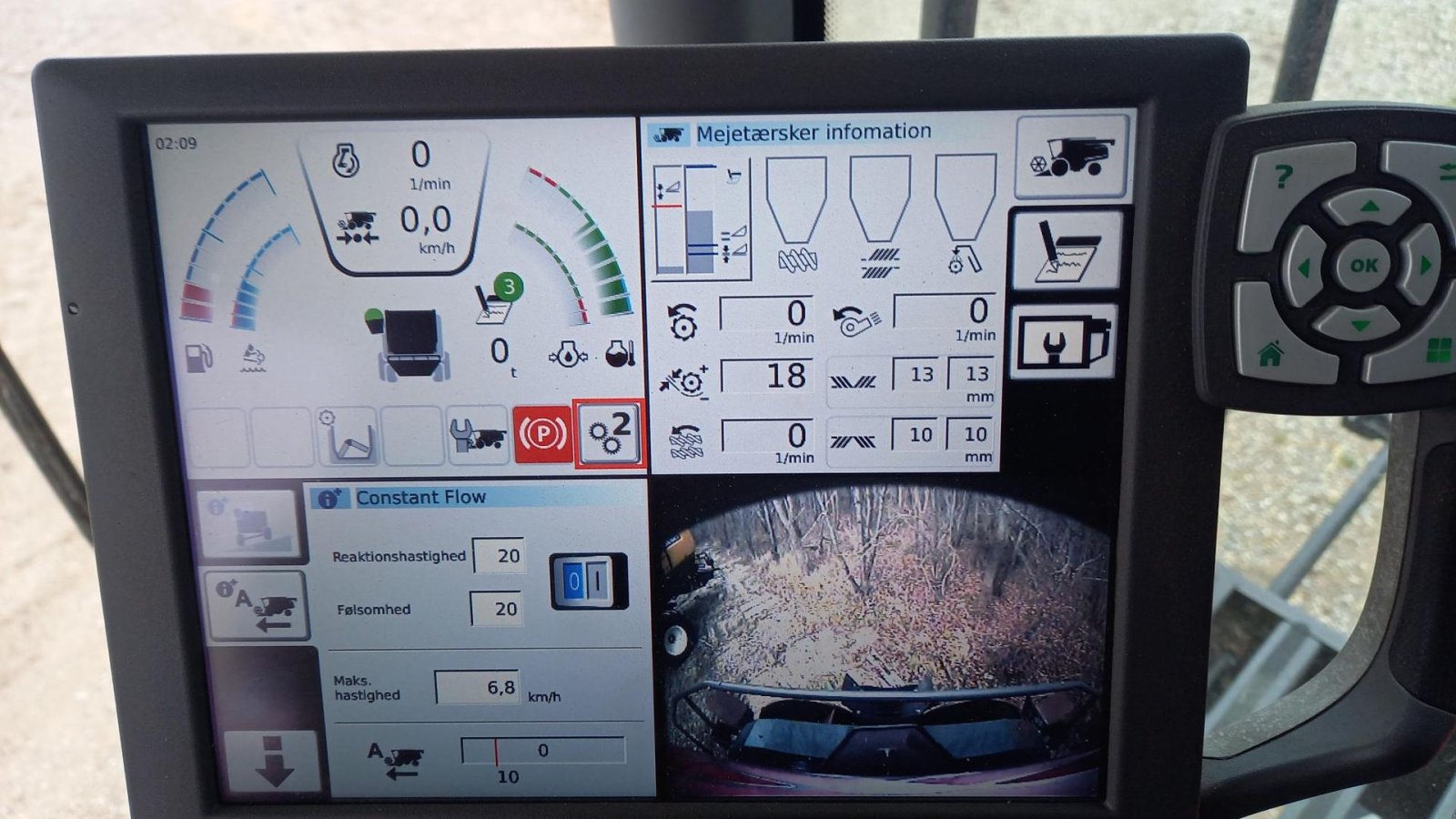 Mähdrescher des Typs Massey Ferguson 9380 DELTA med 35 fods Powerflow, Gebrauchtmaschine in Roskilde (Bild 7)