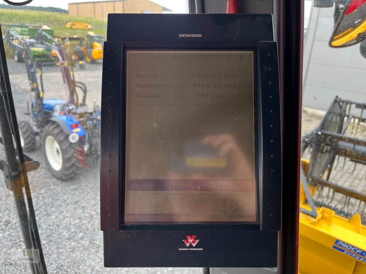 Mähdrescher typu Massey Ferguson Centora 7282 AL, Gebrauchtmaschine v Neuhof - Dorfborn (Obrázek 8)