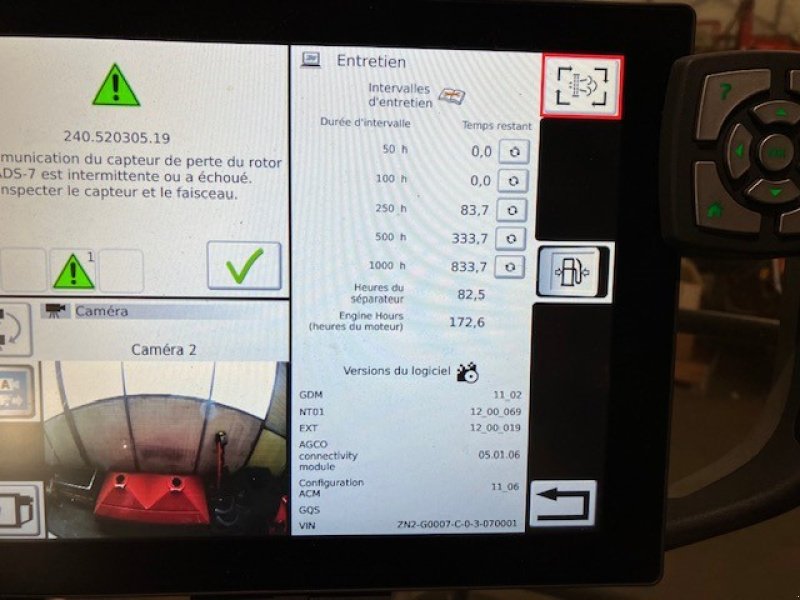 Mähdrescher typu Massey Ferguson IDEAL 7 PL, Gebrauchtmaschine w BRAS SUR MEUSE (Zdjęcie 7)