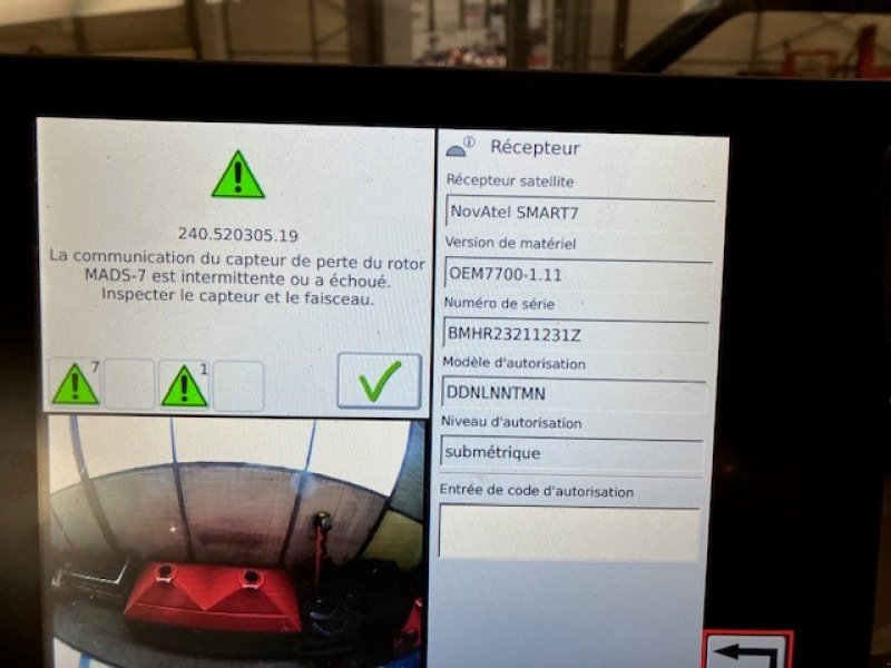 Mähdrescher typu Massey Ferguson IDEAL 7 PL, Gebrauchtmaschine w BRAS SUR MEUSE (Zdjęcie 9)