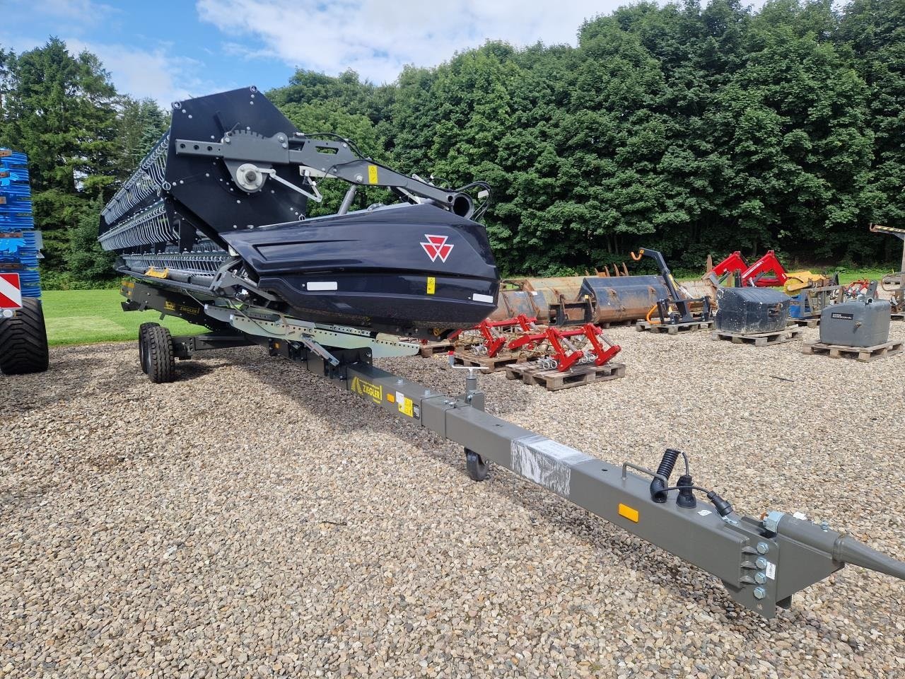 Mähdrescher des Typs Massey Ferguson IDEAL 7, Gebrauchtmaschine in Jelling (Bild 12)