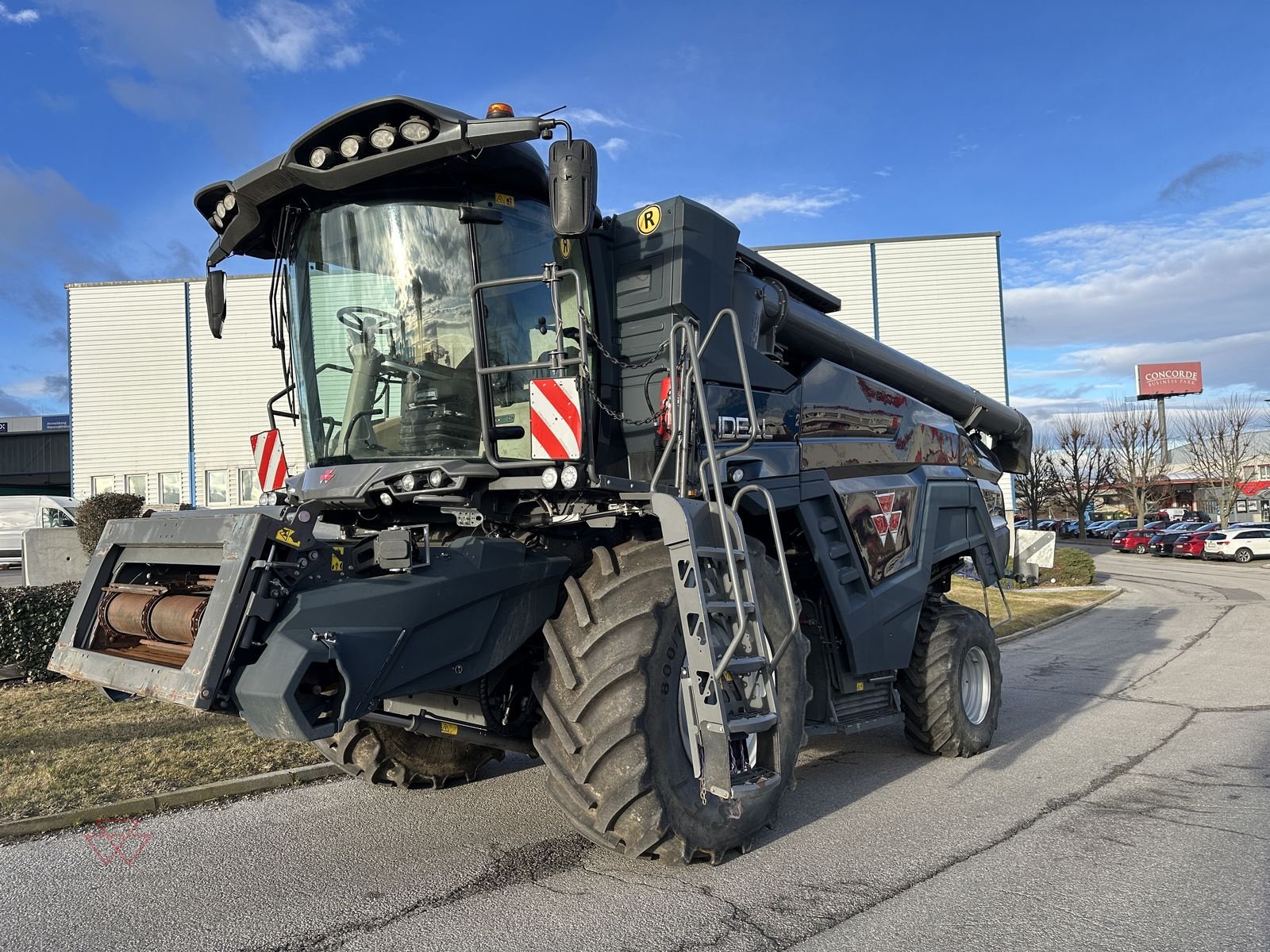 Mähdrescher del tipo Massey Ferguson IDEAL 7, Vorführmaschine en Schwechat (Imagen 3)