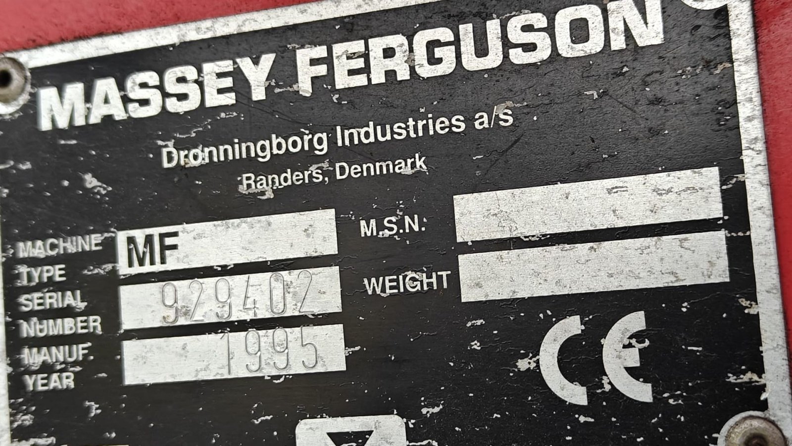 Mähdrescher des Typs Massey Ferguson MF 40, Gebrauchtmaschine in Holstebro (Bild 21)