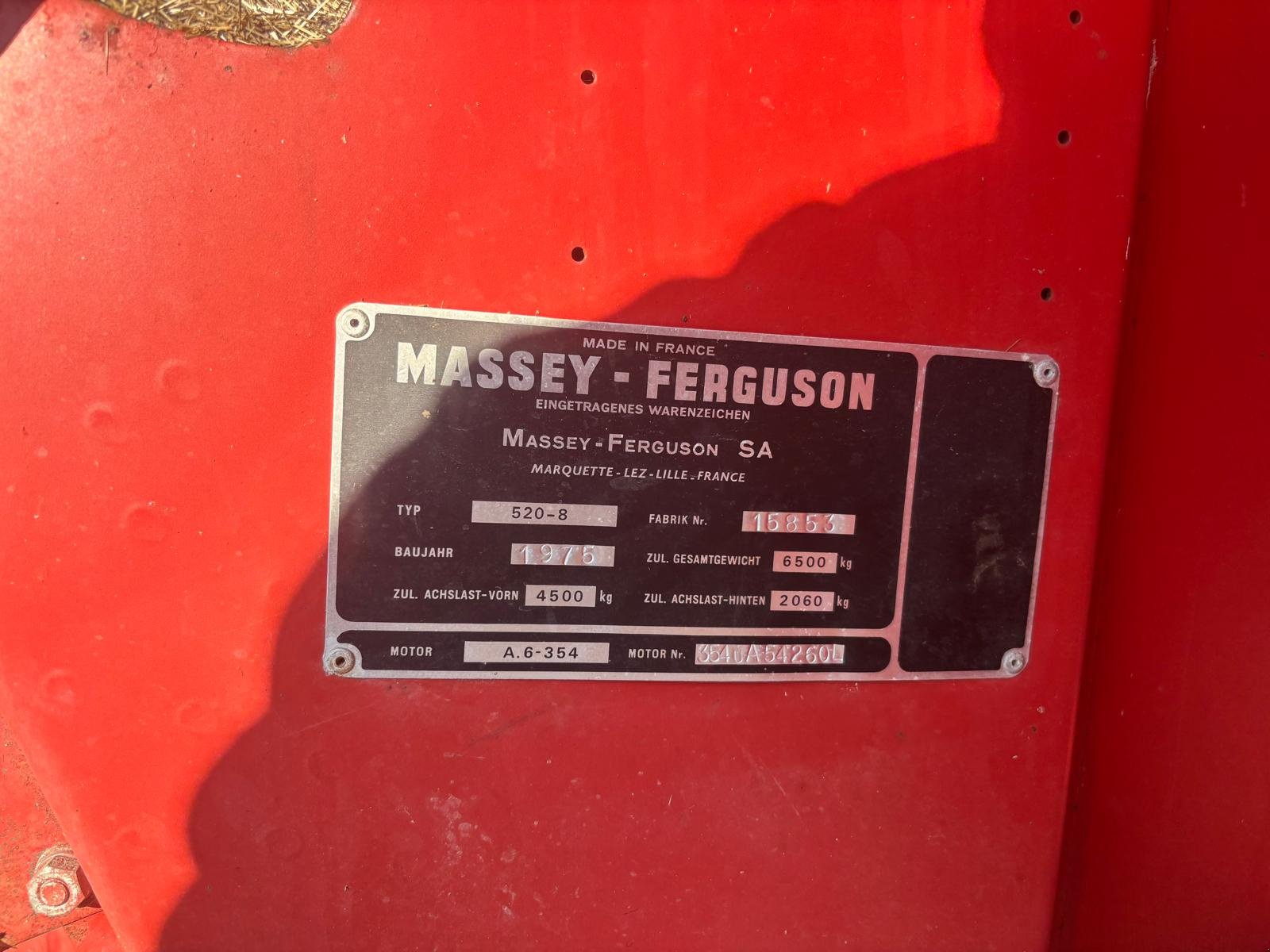 Mähdrescher tip Massey Ferguson MF 520, Gebrauchtmaschine in Niedernberg (Poză 3)