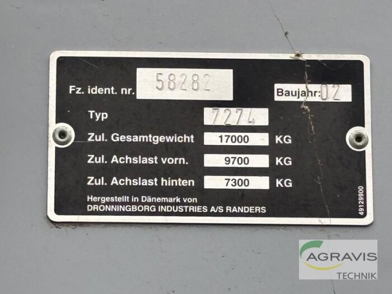 Mähdrescher типа Massey Ferguson MF 7274, Gebrauchtmaschine в Barsinghausen-Göxe (Фотография 24)