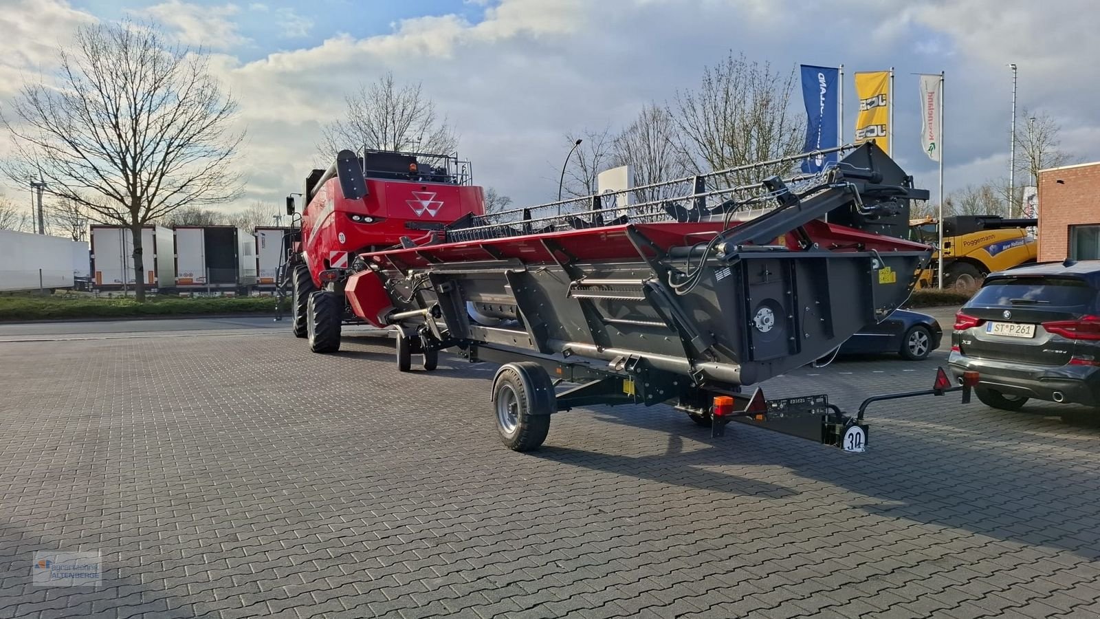 Mähdrescher del tipo Massey Ferguson MF 7380 Centora AL, Gebrauchtmaschine In Altenberge (Immagine 6)