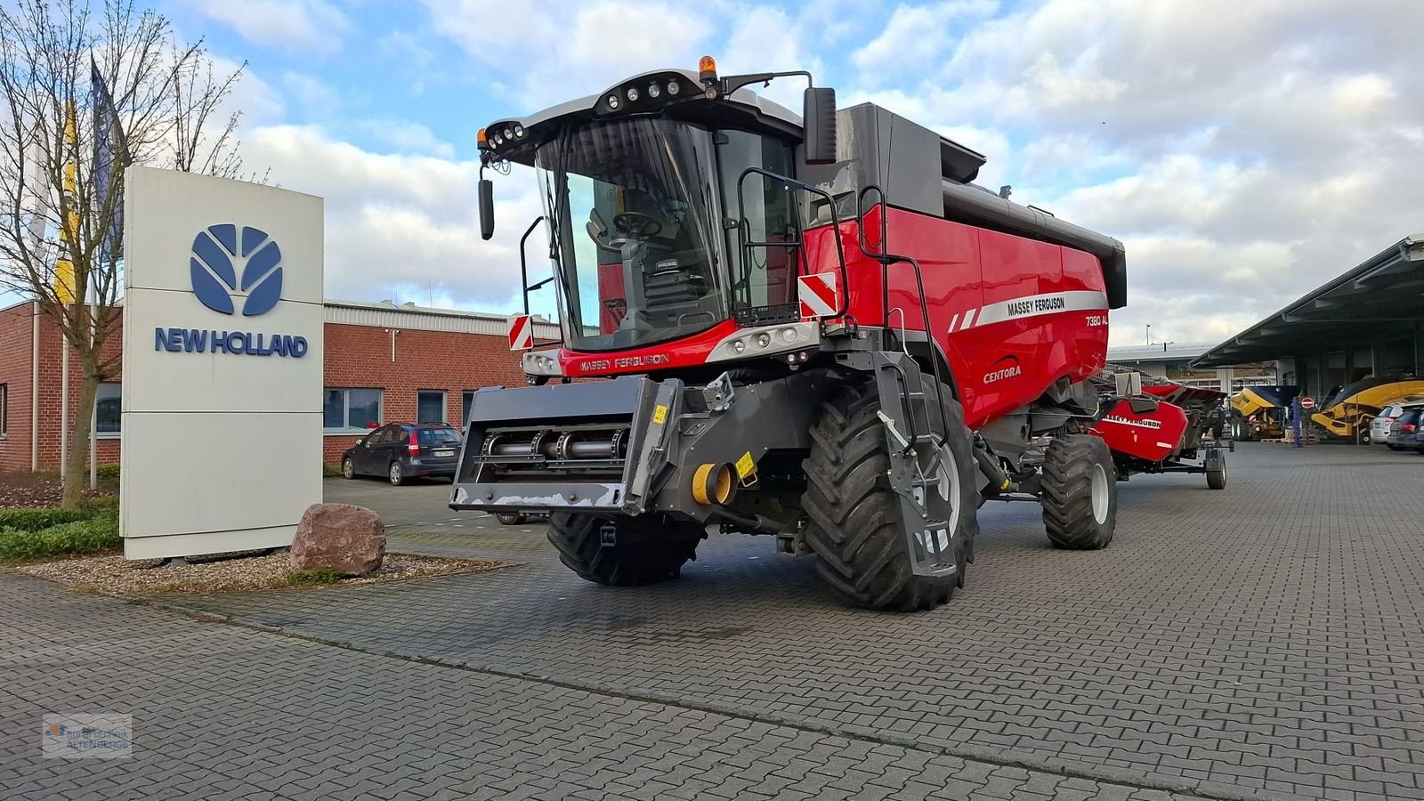 Mähdrescher del tipo Massey Ferguson MF 7380 Centora AL, Gebrauchtmaschine In Altenberge (Immagine 2)