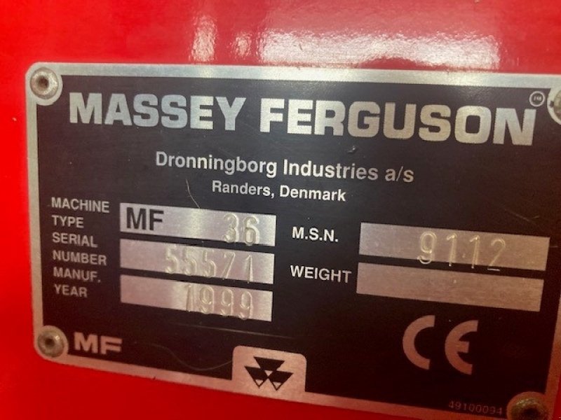 Mähdrescher des Typs Massey Ferguson MF36, Gebrauchtmaschine in Thisted (Bild 4)