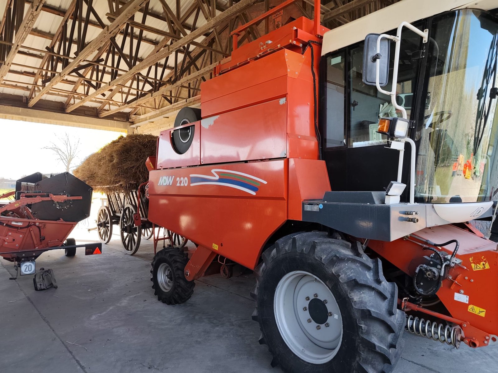 Mähdrescher del tipo MDW Hemas 220 CS, Gebrauchtmaschine In Taucha (Immagine 3)