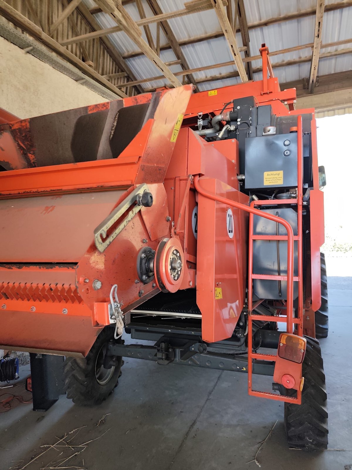 Mähdrescher del tipo MDW Hemas 220 CS, Gebrauchtmaschine In Taucha (Immagine 8)