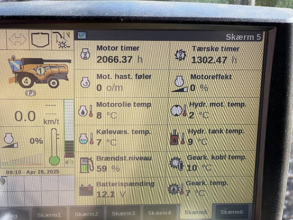 Mähdrescher des Typs New Holland 8.85, Gebrauchtmaschine in Mern (Bild 6)